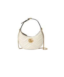 GG Marmont half-moon-shaped mini bag