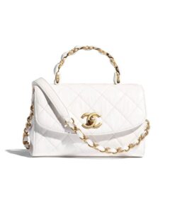CHANEL Mini Flap Bag with Top Handle