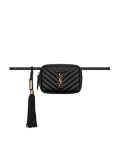 YSL LOU BELT BAG IN MATELASSE LEATHER