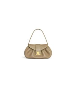CELINE Medium POLLY bag in soft calfskin