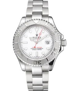 YACHT MASTER 1 PURE SILVER ( WHITE DIAL ) STAIN 168622-78750LESS STEEL 40MM