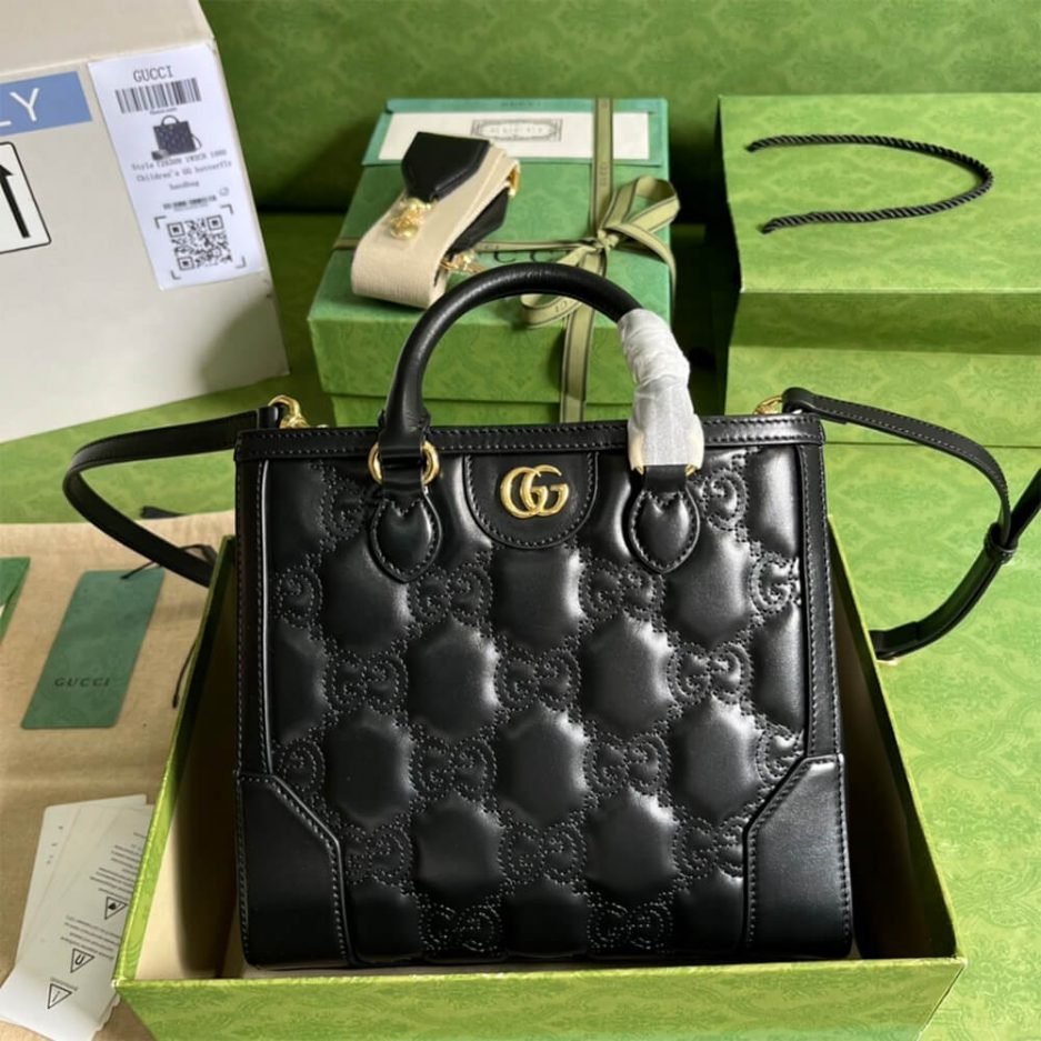 GG matelass?? mini top handle bag - Image 2