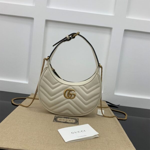 GG Marmont half-moon-shaped mini bag - Image 2