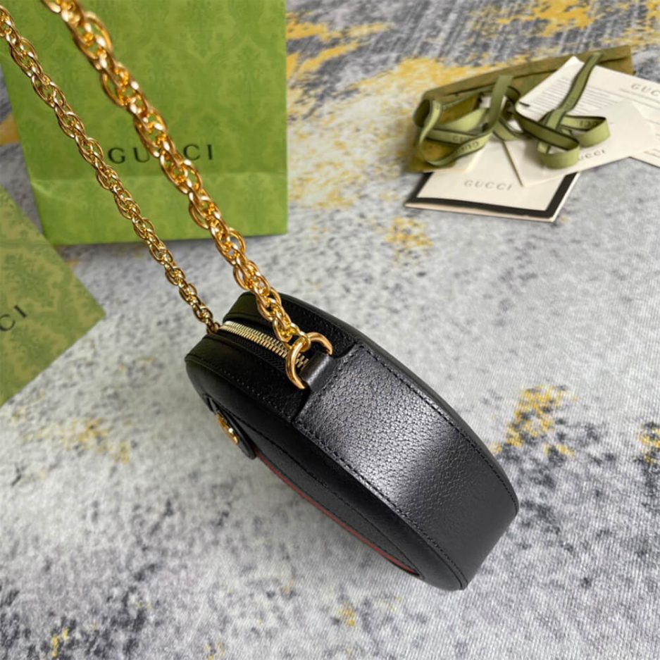 Ophidia GG mini round shoulder bag - Image 3