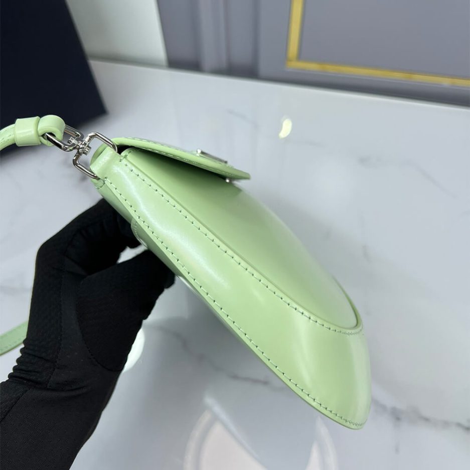 Small Prada Cleo brushed leather shoulder bag with flap - Image 3