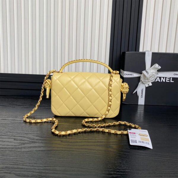 CHANEL Flap Bag with Top Handle(HIGH-END GRADE) - Image 3