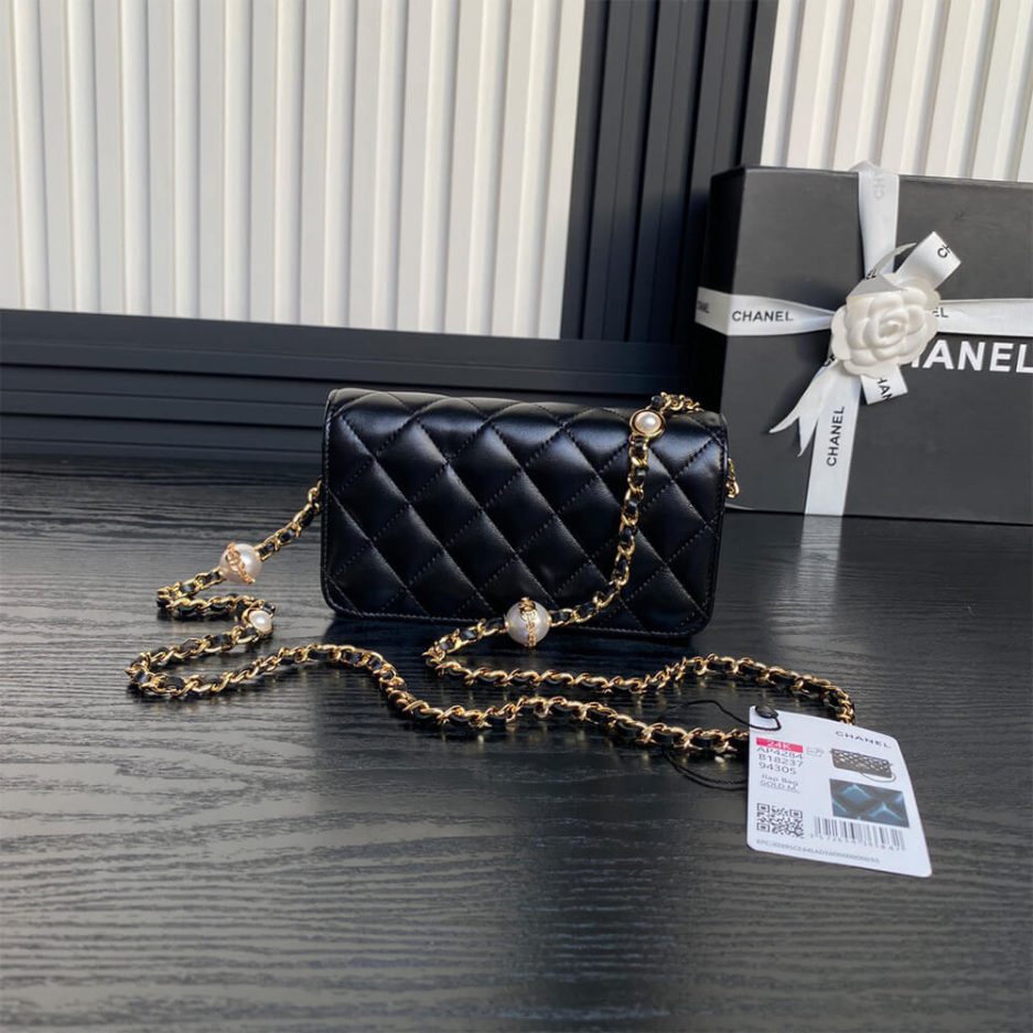 CHANEL Flap Phone Holder with Chain(HIGH-END GRADE) - Image 3