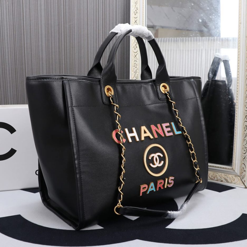 CHANEL LARGE DEAUVILLE TOTE - Image 3
