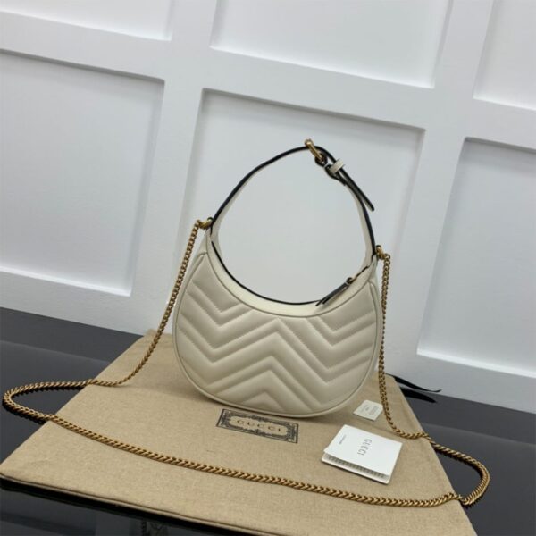 GG Marmont half-moon-shaped mini bag - Image 3