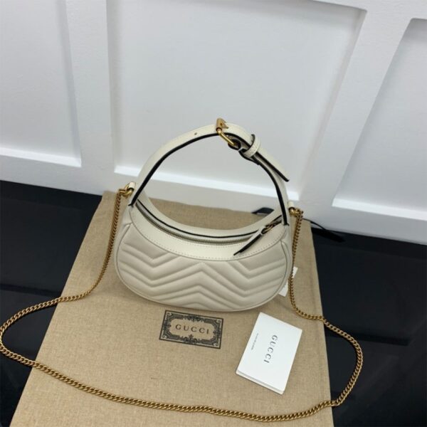 GG Marmont half-moon-shaped mini bag - Image 4