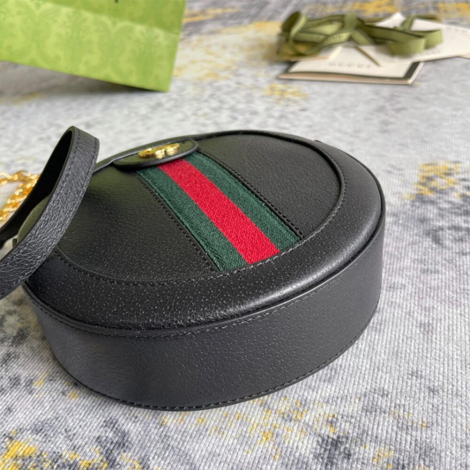 Ophidia GG mini round shoulder bag - Image 5