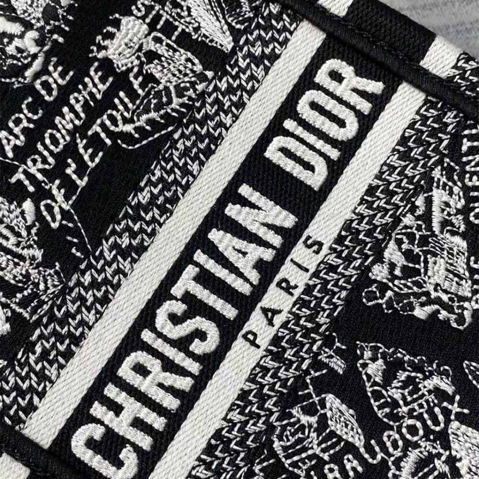 Mini Vertical Dior Book Tote - Image 5