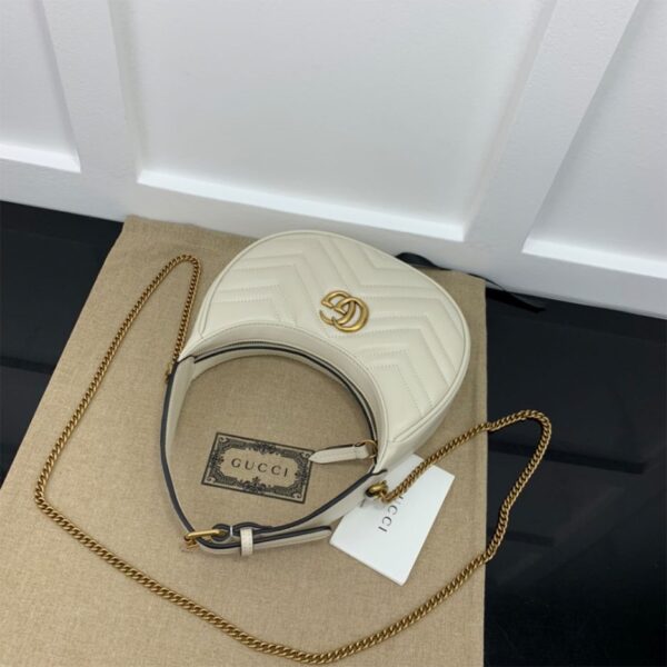 GG Marmont half-moon-shaped mini bag - Image 5