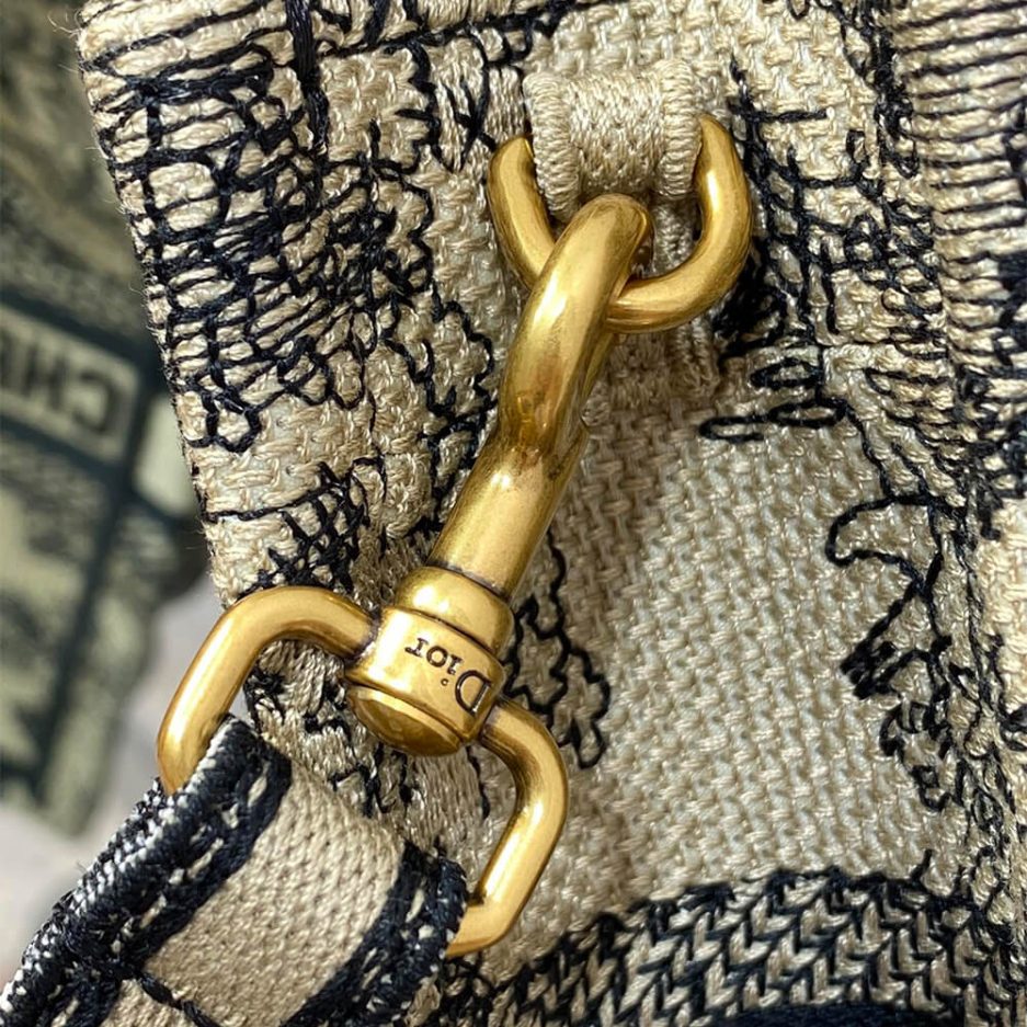 Mini Vertical Dior Book Tote - Image 6