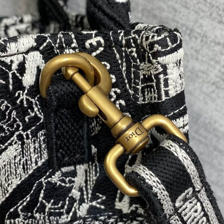 Mini Vertical Dior Book Tote - Image 6