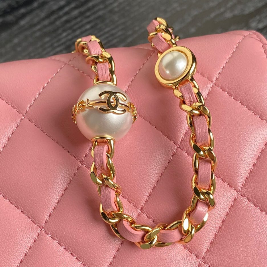 CHANEL Flap Phone Holder with Chain(HIGH-END GRADE) - Image 6