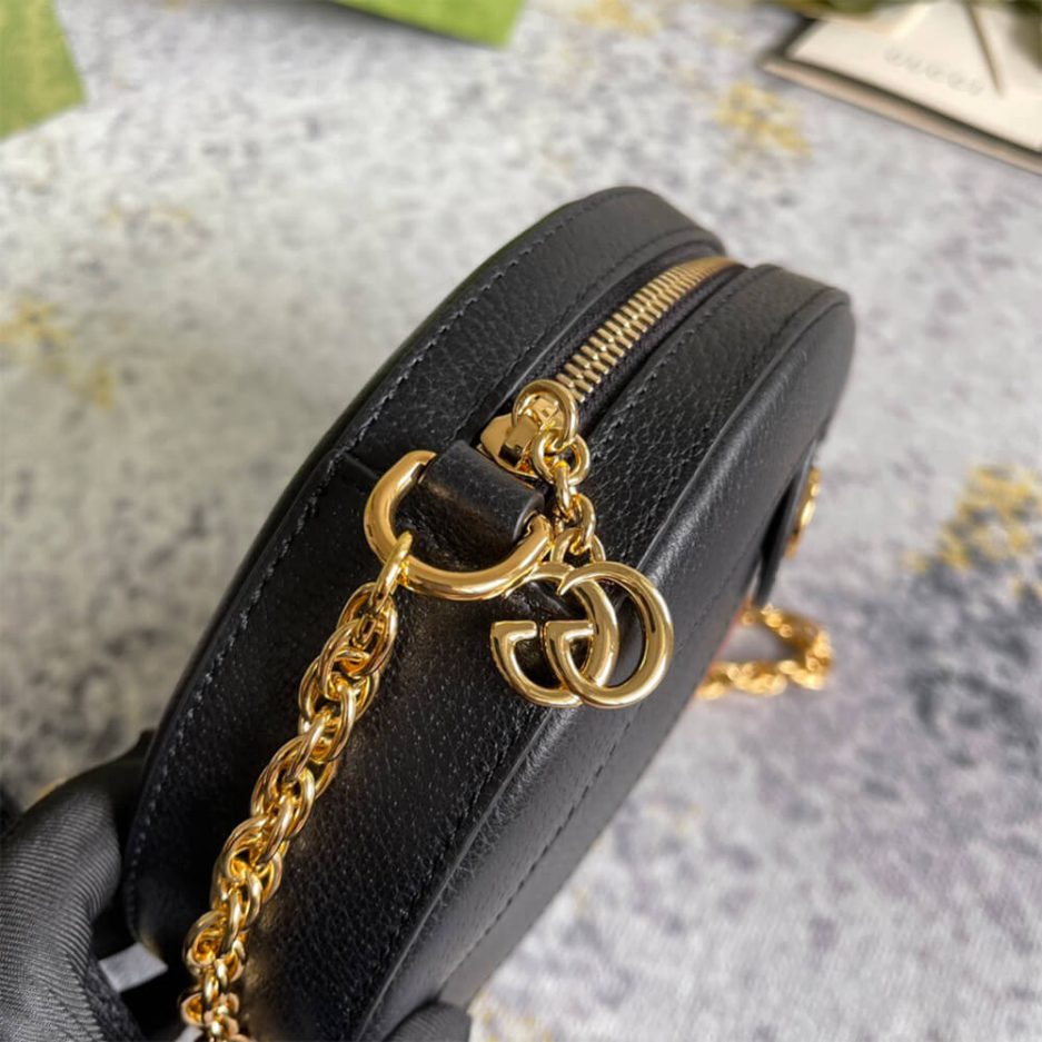 Ophidia GG mini round shoulder bag - Image 7