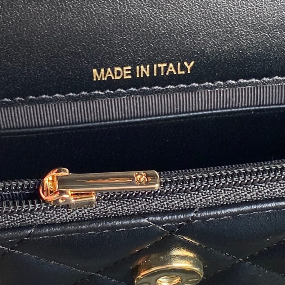 CHANEL Flap Phone Holder with Chain(HIGH-END GRADE) - Image 7