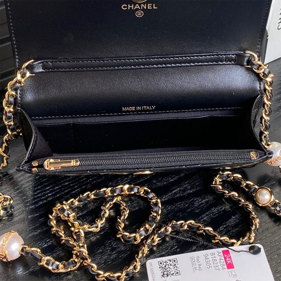CHANEL Flap Phone Holder with Chain(HIGH-END GRADE) - Image 8