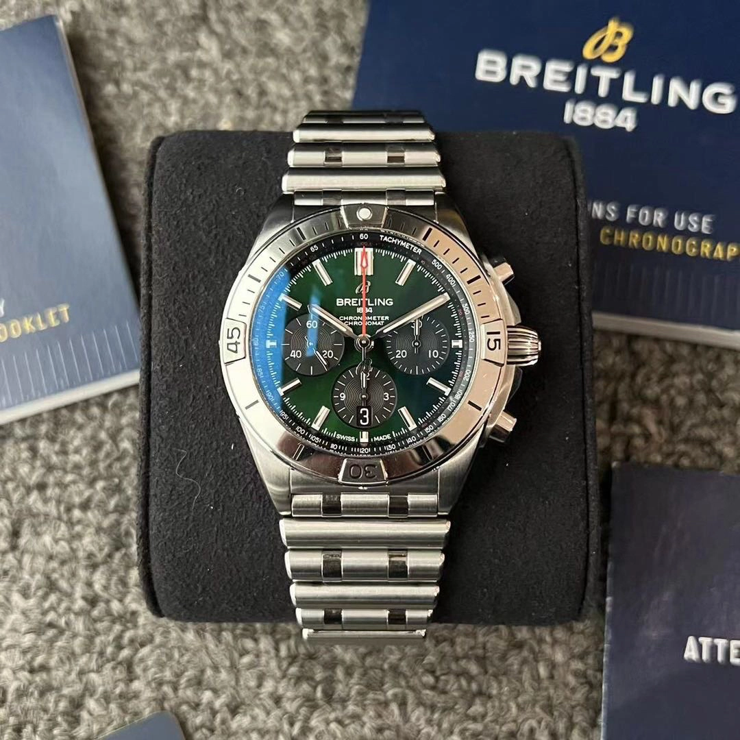 Breitling Quartz Chronograph Series AB0134101L1A1 CHRONOMAT B01 42(AAAAA version) - Image 2