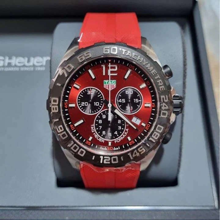 TAG HEUER FORMULA 1 Quartz Chronograph - Diameter 43 mm CAZ101AN.FT8055 - Image 8
